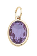 Gemstone Charm in Alexandrite