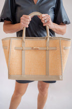 Lisi Learch Spencer - Raffia Tote Bag